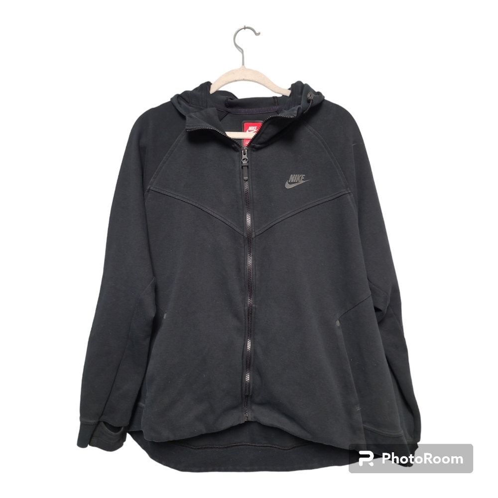 Womennike Tech Fleece Windrunner Basic Black Full… - image 1